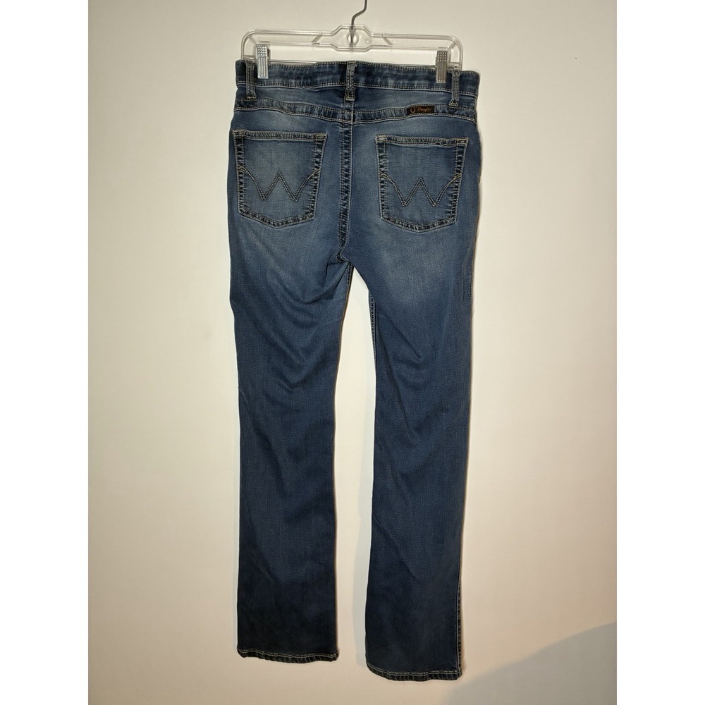 Wrangler Q-Baby Ultimate Riding Jeans 30 X 31 Mid Rise No Gap Waistband Stretch